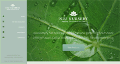 Desktop Screenshot of niunurseryhawaii.com